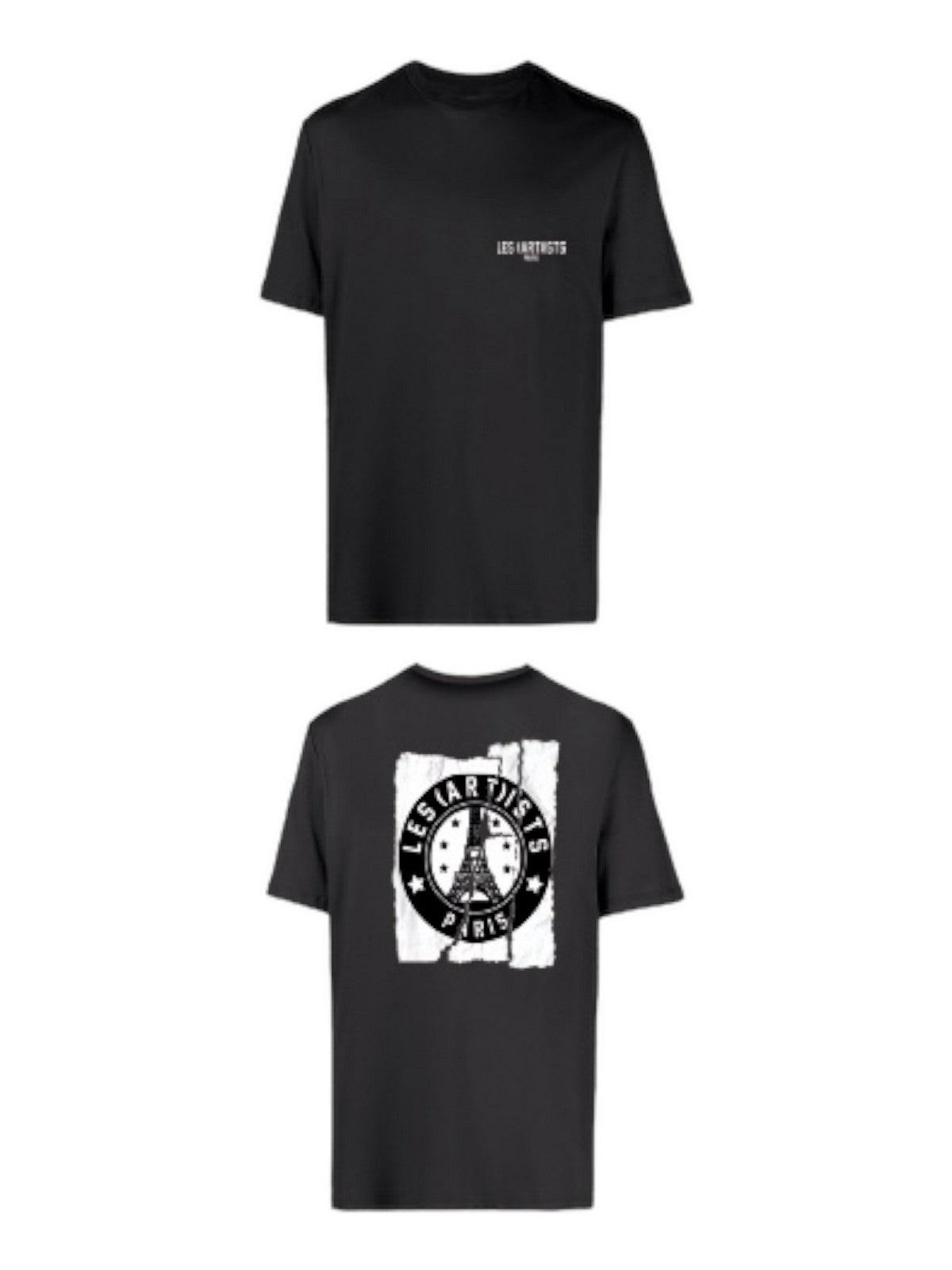 T-shirt Les Artists i męski Polo 24sslats556 Czarny