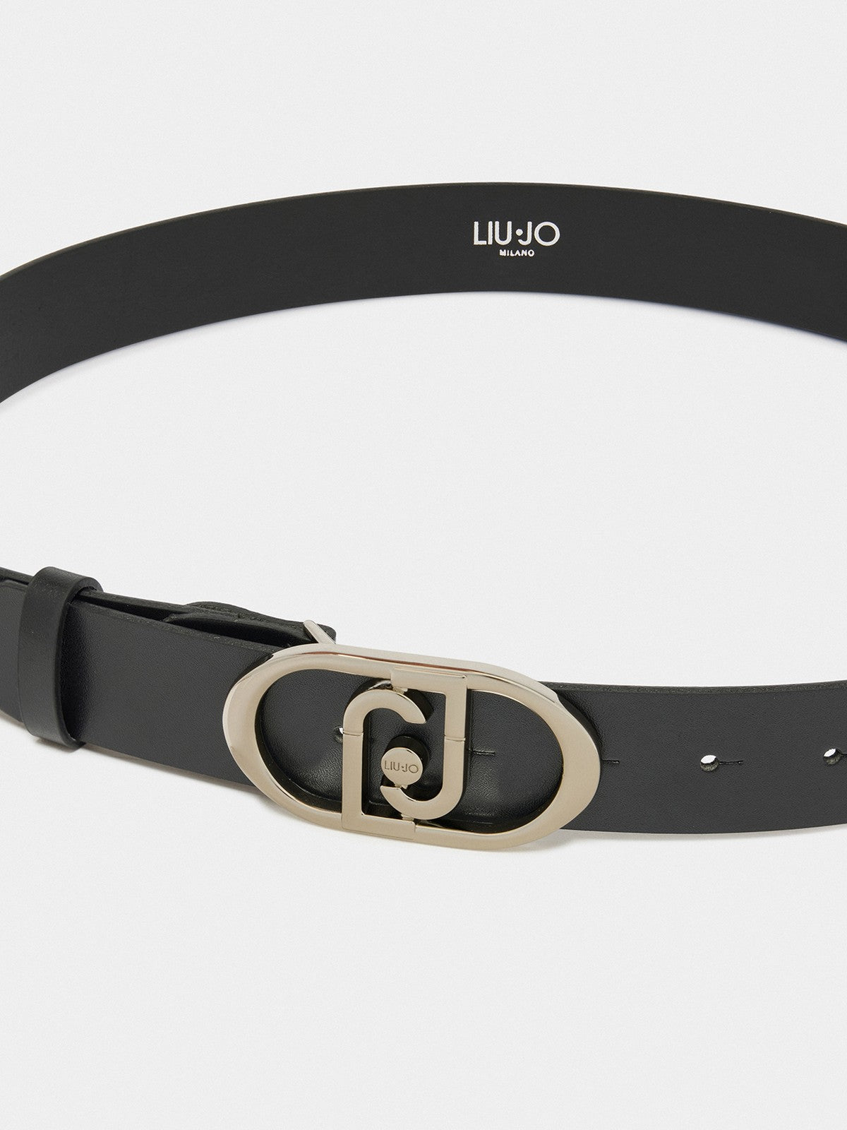 LIU JO ACCESSORIES Cintura Donna AF5242P0062 D6299 Nero/steel