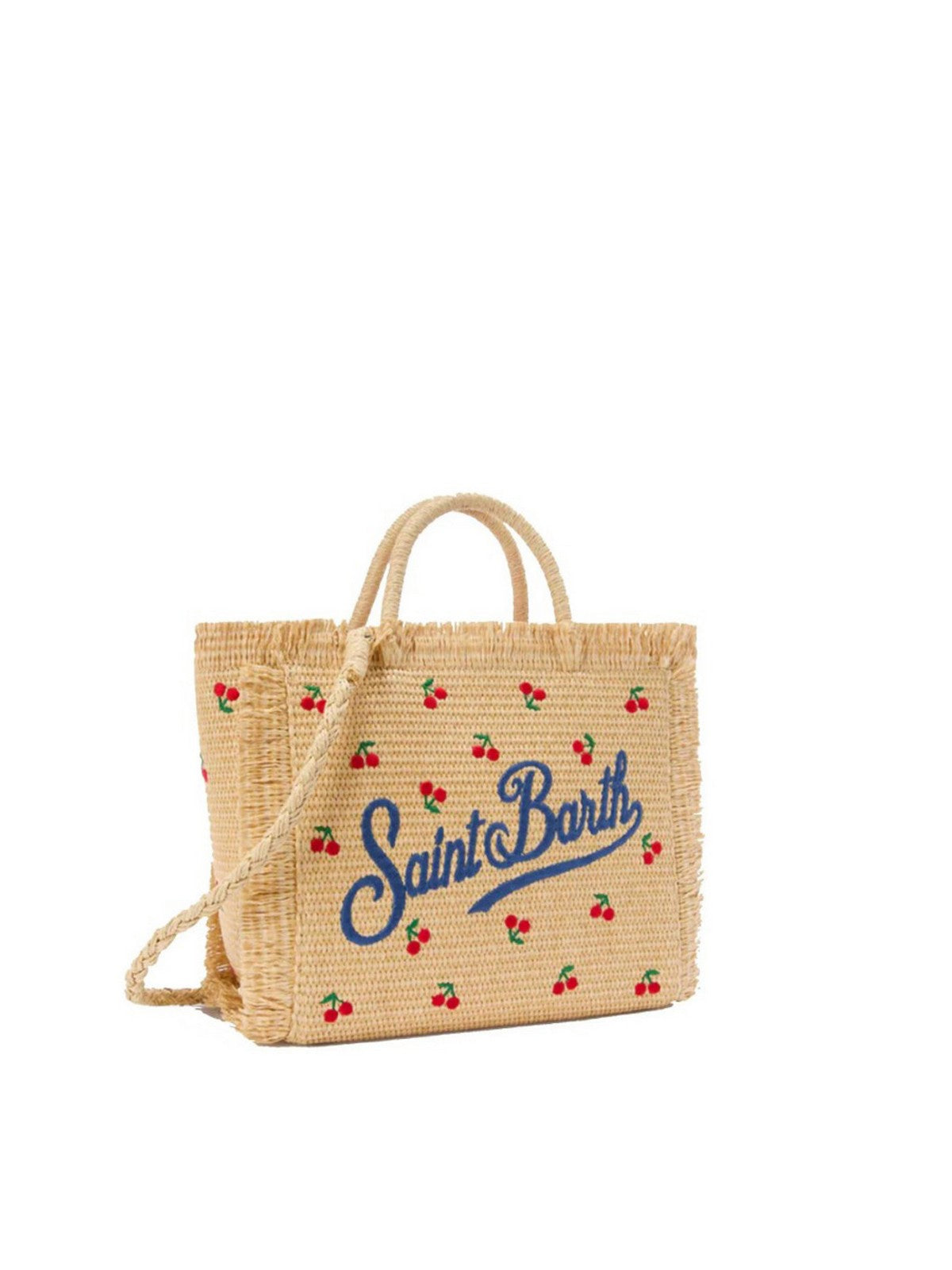 MC2 SAINT BARTH Borsa Donna VANITY MINI STRAW N 00345L CHERRY 41 EMB