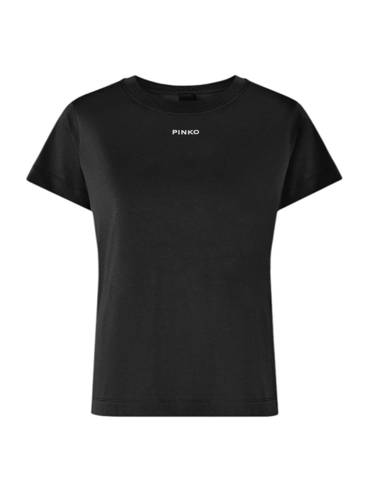 PINKO T-shirt Donna BASICO T-SHIRT 100373-A34F Z99 NERO LIMOUSINE