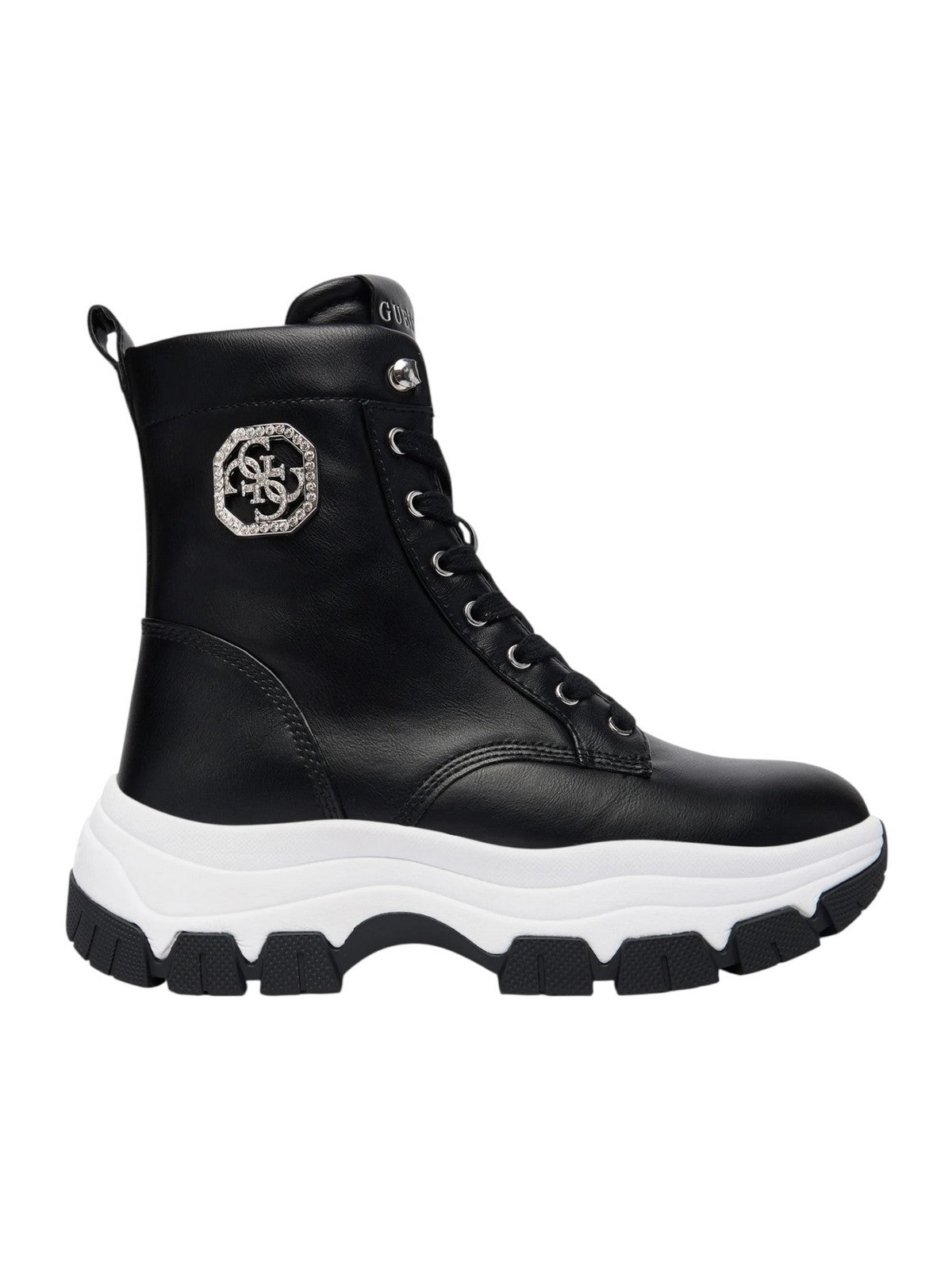 GUESS Sneaker Donna BENZON FLFBNZ ELE12 BLACK BLACK gioboutiqueweb