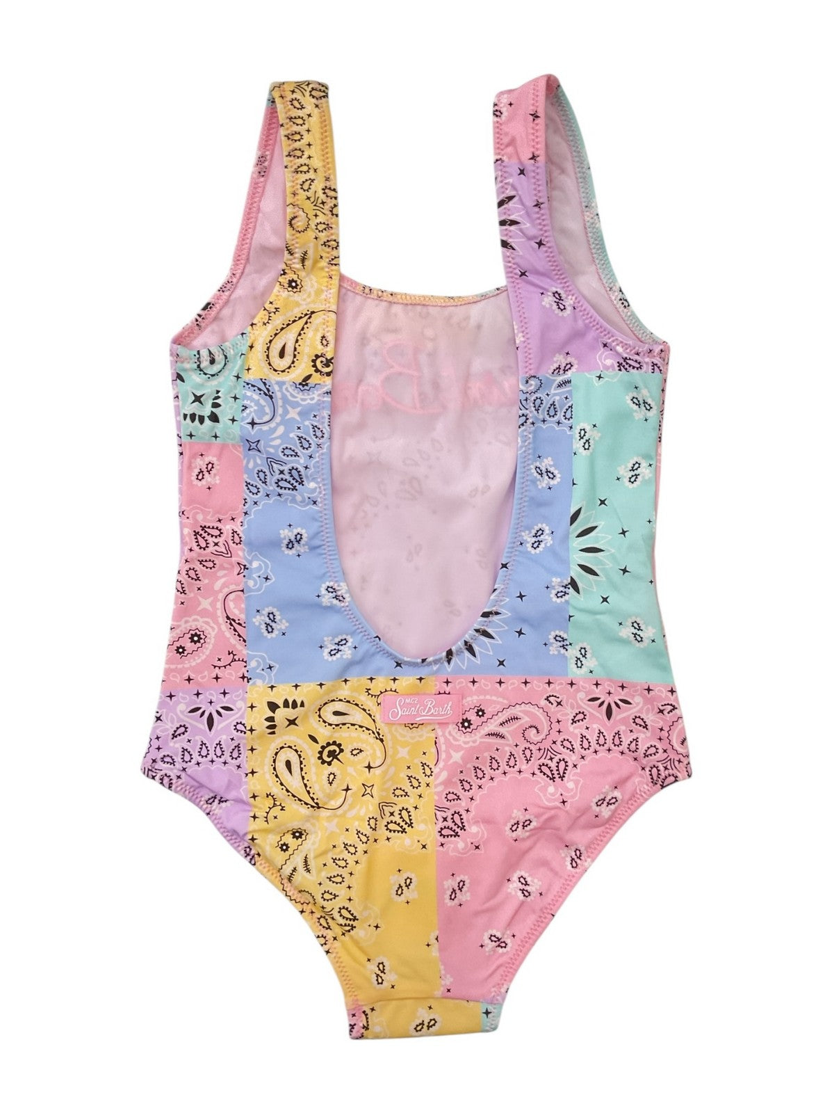 MC2 SAINT BARTH Costume da bagno Bambine e ragazze CARA 03517L BANDANNA ROUND COLOR EMB