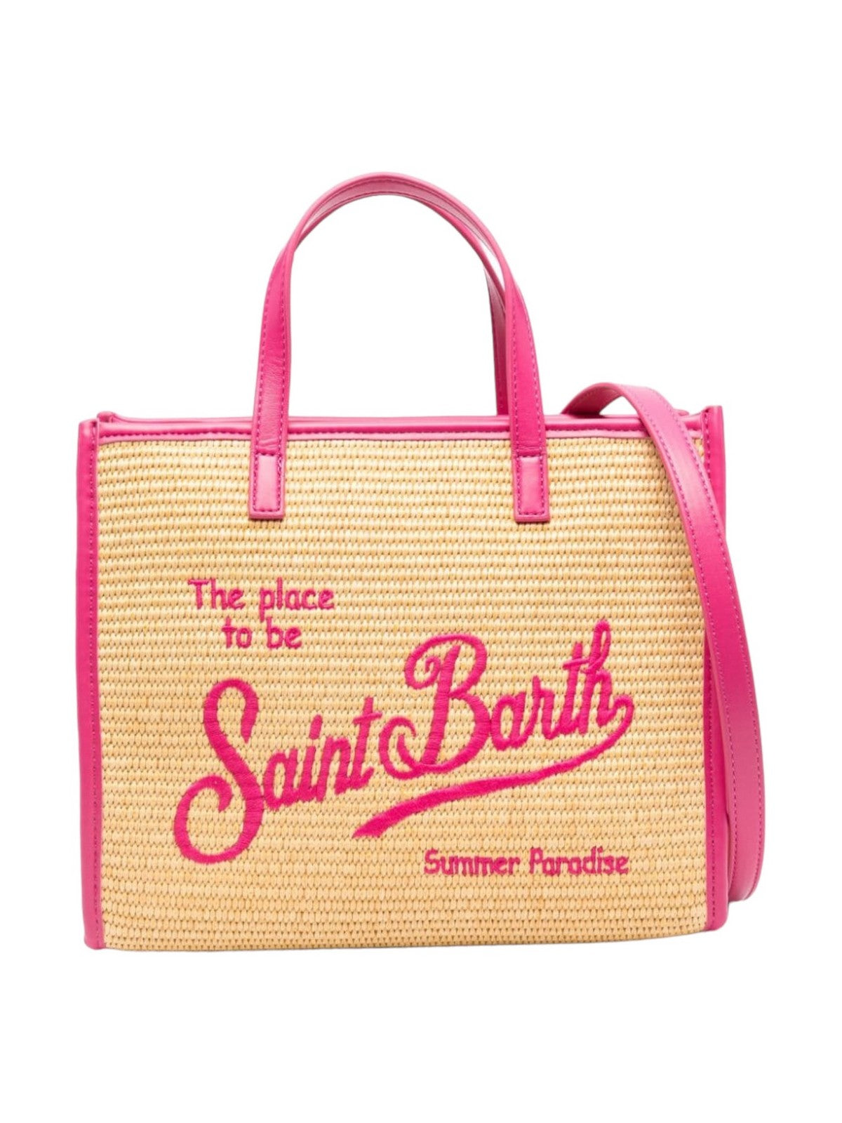 MC2 SAINT BARTH Borsa Donna VIVIAN MID STRAW 00130F Beige gioboutiqueweb