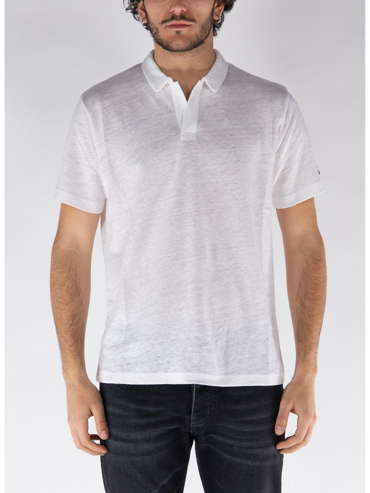 MC2 SAINT BARTH T-Shirt e Polo Uomo FRASER 01819F Bianco