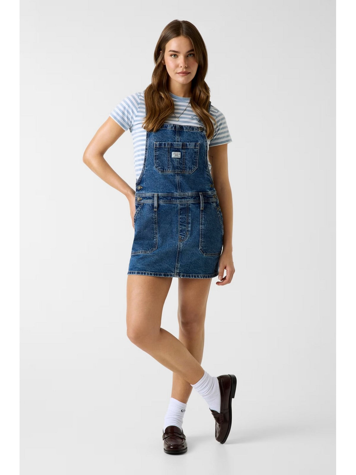 GUESS Abito Donna GJ OVERALL DRESS W6GK25 D5M4O GVMU GJ VEIN MEDIUM USED gioboutiqueweb
