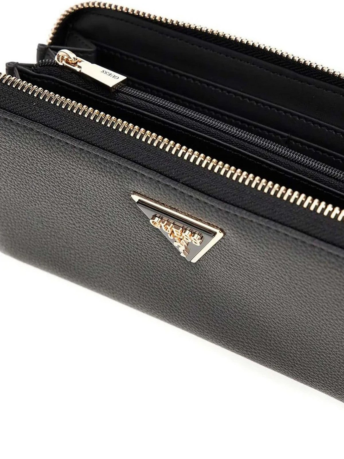 GUESS Portafoglio Donna LAUREL II SLG LARGE ZIP AROUND SWBG74 59146 BLA BLACK
