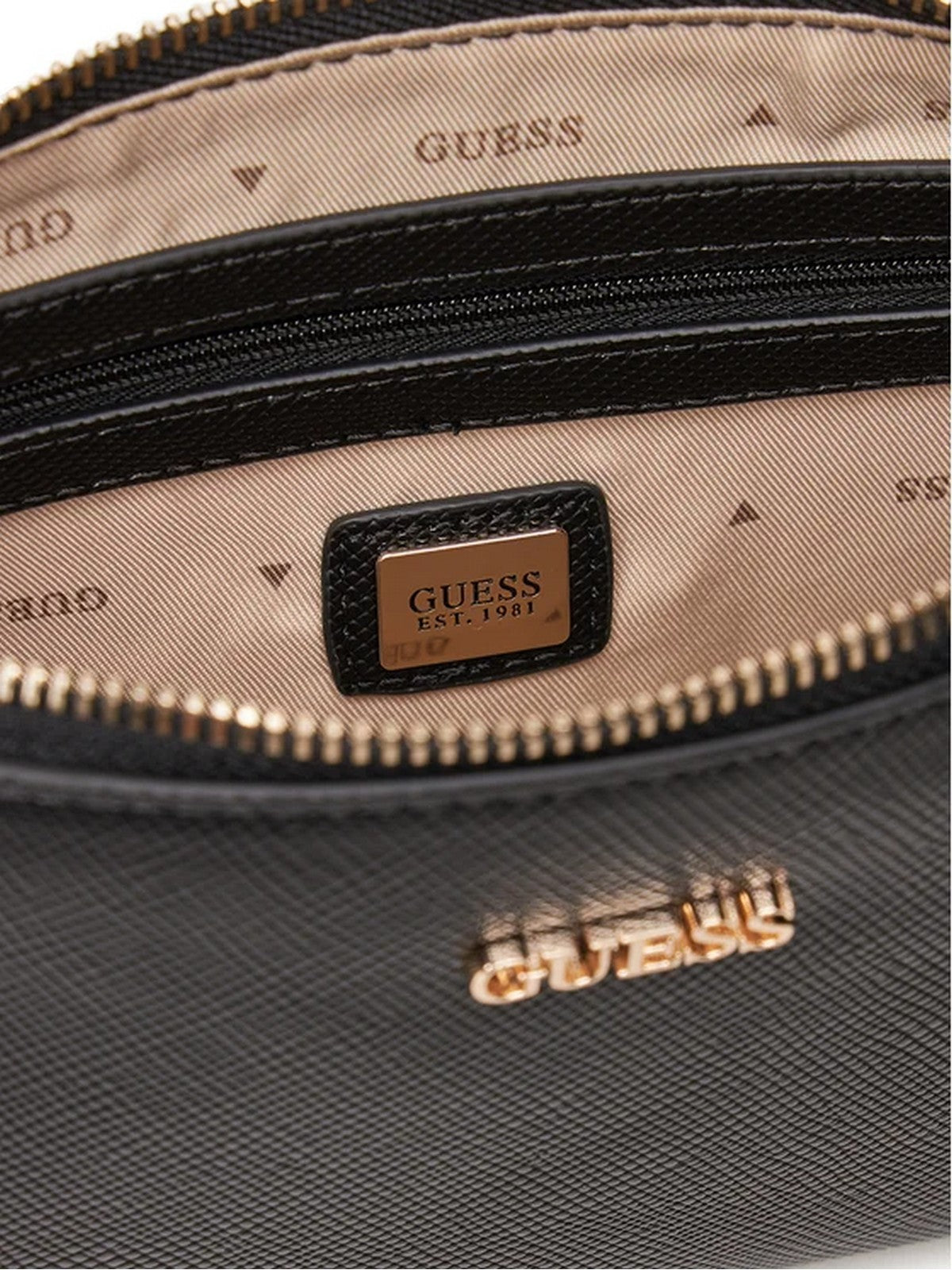 GUESS Borsa Donna NOELLE II DBL POUCH CROSSBODY HWZG96 72710 BLA BLACK gioboutiqueweb