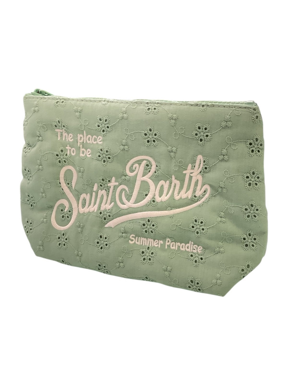 MC2 SAINT BARTH Pochette Donna ALINE SANGALLO 02533L COTTON MINI FLOWERS EMBRY 53 EMB