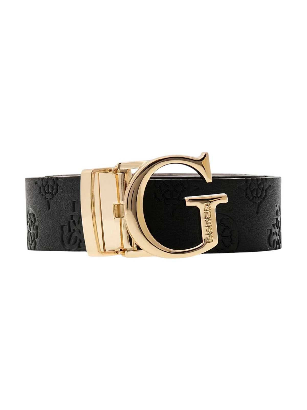 GUESS Cintura Donna ELLA LOGO ADJ&REV PANT BELT BW7861 P3430 BDU BLACK/DARK TAUPE