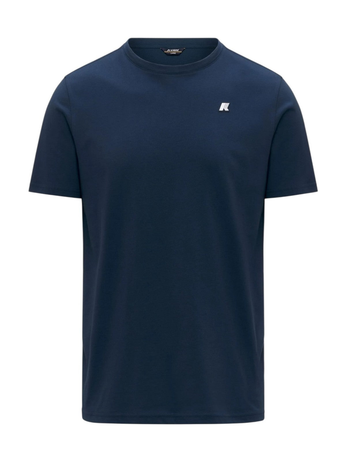 K-WAY T-shirt Uomo ODOM JERSEY K7125UW B67 Blue Insignia gioboutiqueweb