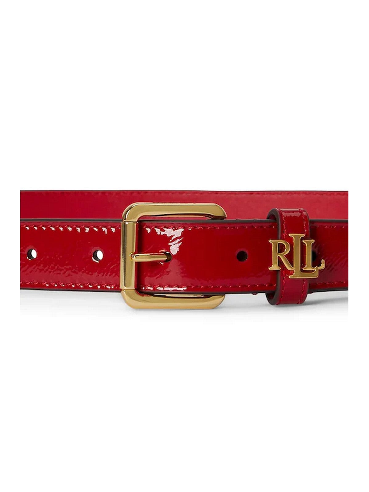 LAUREN RALPH LAUREN Cintura Donna LGO KPPER 25-BELT-SKINNY 412P10153 001 FESTIVE RED