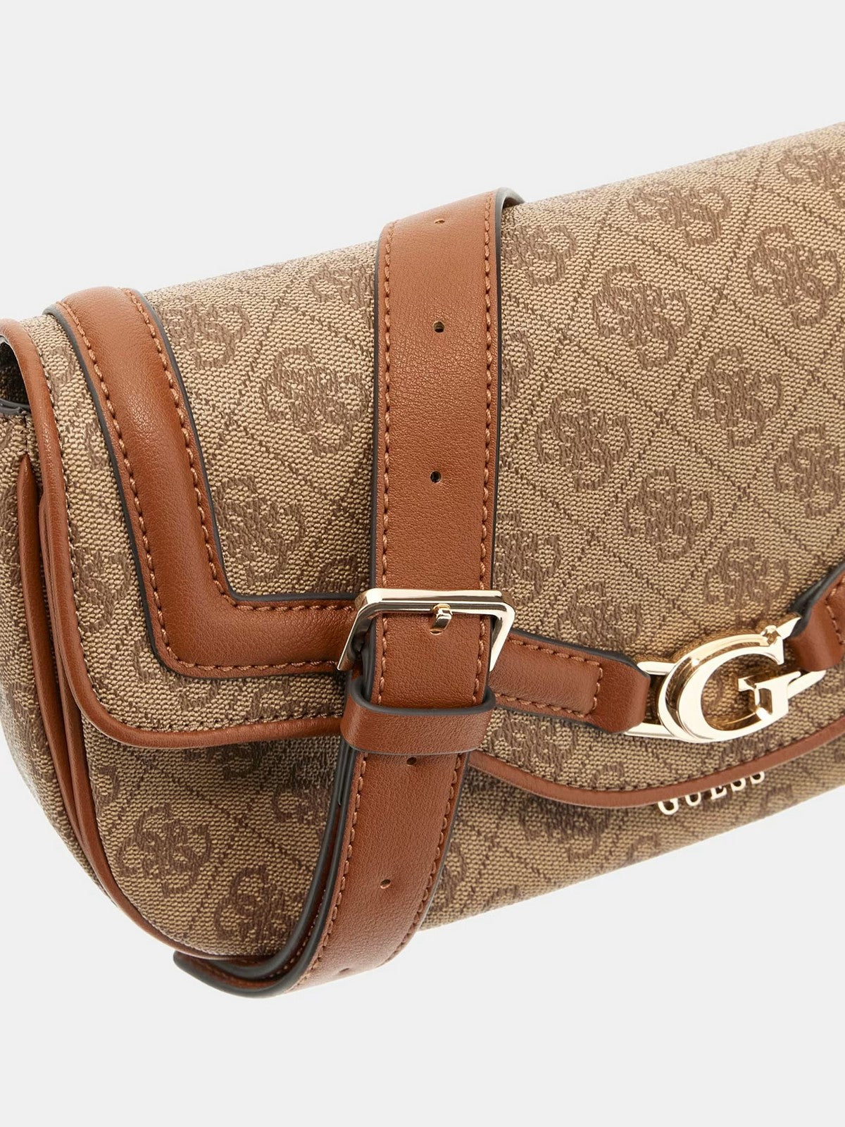 GUESS Borsa Donna DEA FLAP SHOULDER BAG HWSG79 93200 LTL LATTE LOGO