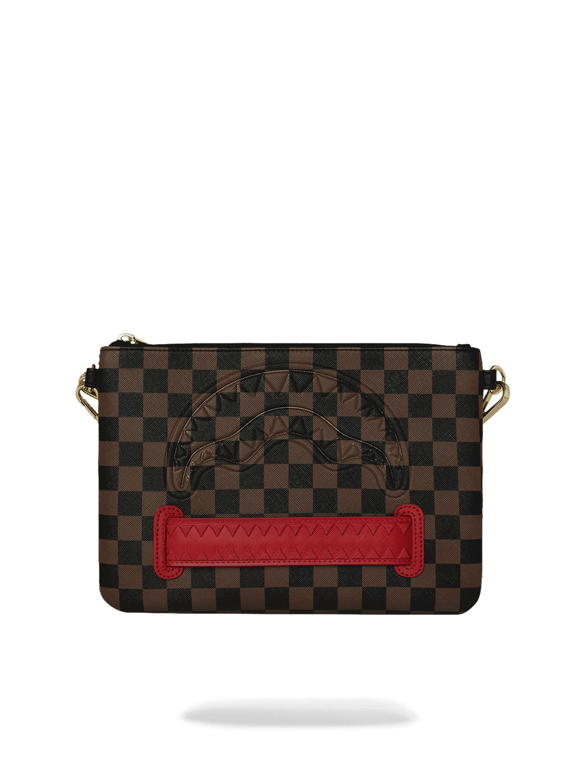 SPRAYGROUND Pochette Unisex adulto RED REDEMPTION CROSSBODY POUCHETTE 910B8900NSZ Marrone gioboutiqueweb