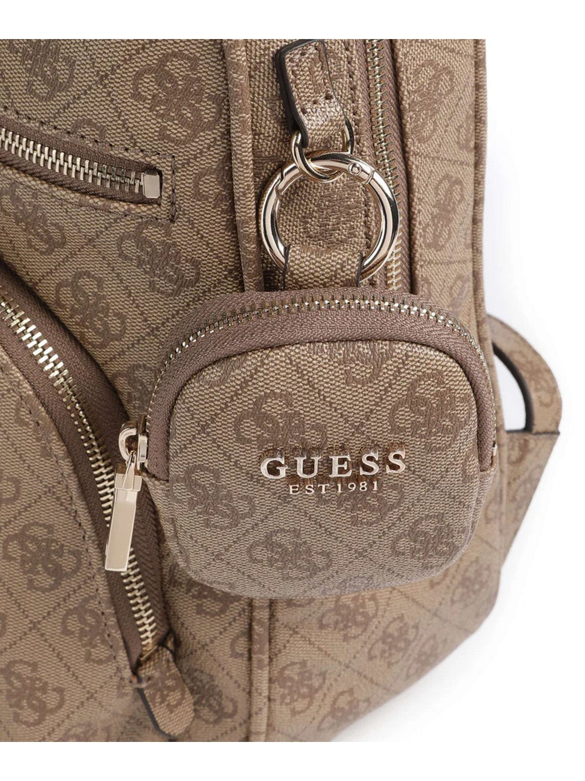 GUESS Zaino Donna POWER PLAY II LRG TECH BCKPCK HWSL71 24350 LTL LATTE LOGO