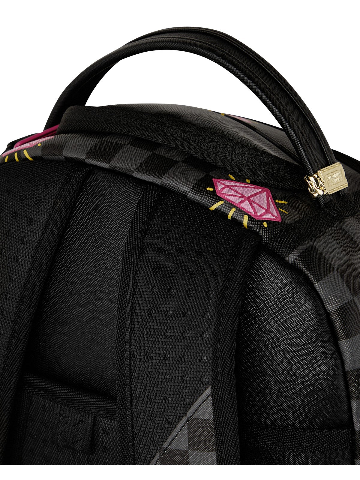 SPRAYGROUND Zaino Unisex adulto PINK PANTHER DRIPPY DIAMONDS DLXSV BACKPACK 910B8790NSZ Nero gioboutiqueweb