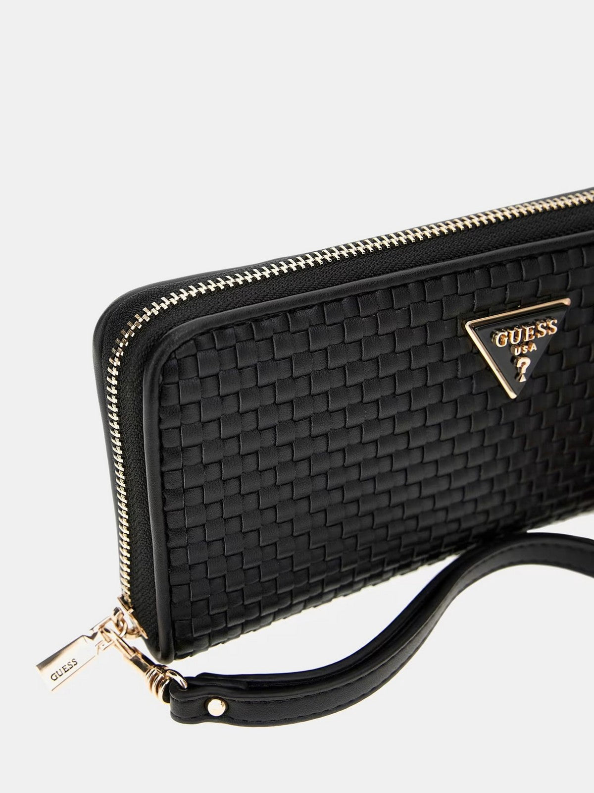 Guess Women's Wallet Etel Slg Large Zip in Swg92 19460 Bla Black