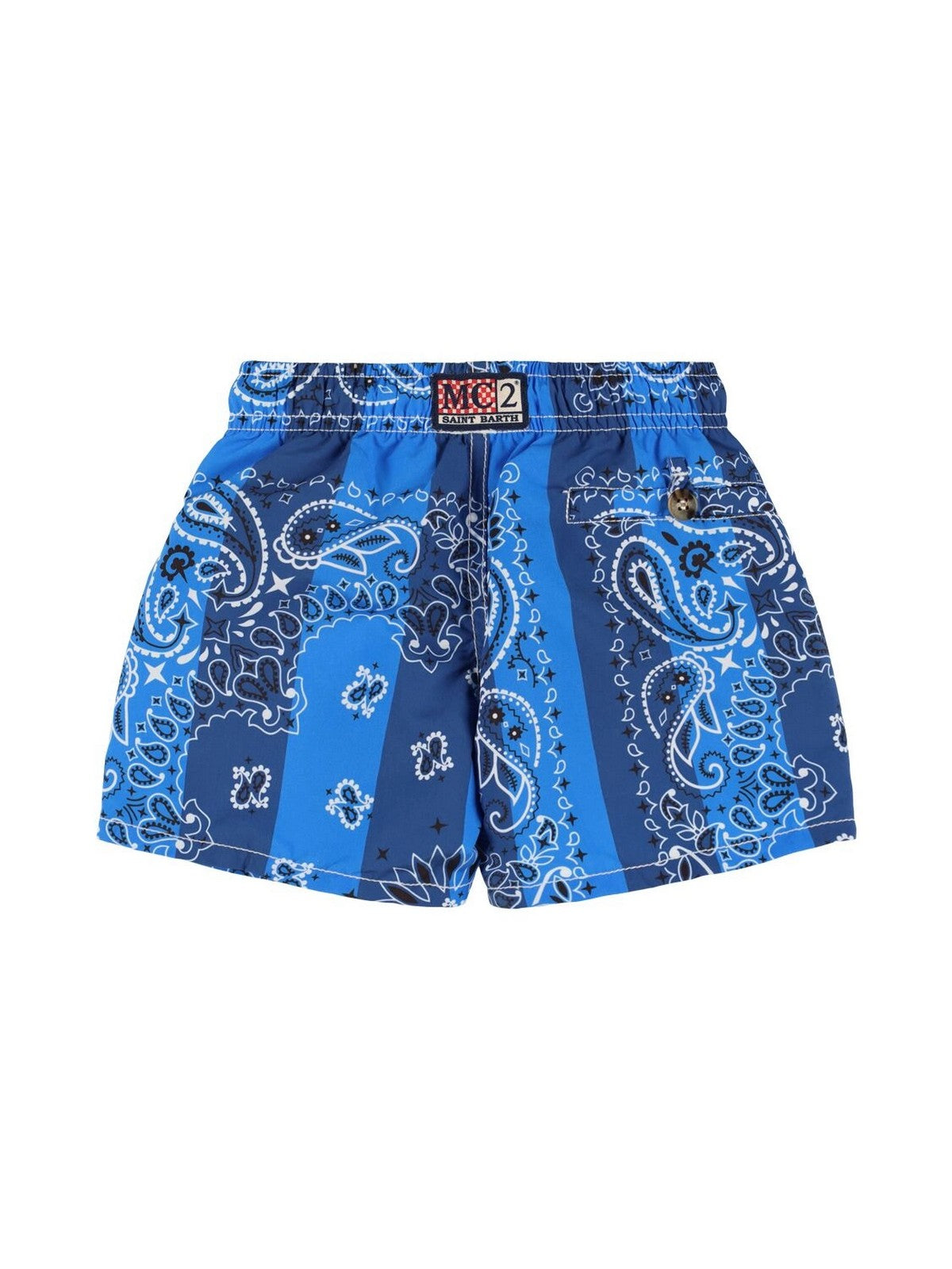 MC2 SAINT BARTH Costume da bagno Bambini e ragazzi CAPRESE JR 01693H BANDANNA ROUND STRIPES 6117 gioboutiqueweb