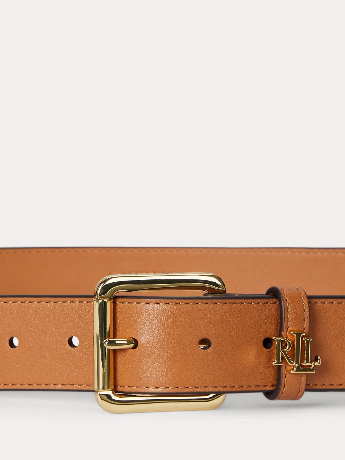 LAUREN RALPH LAUREN Cintura Donna LOGO KEEPER-BELT-MEDIUM 412968765 009 CLASSIC CARAMEL