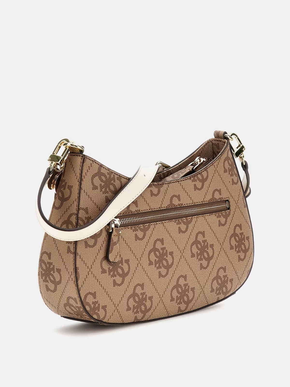 GUESS Borsa Donna NOELLE II TOP ZIP SHOULDER BAG HWOS96 72180 LTL LATTE LOGO
