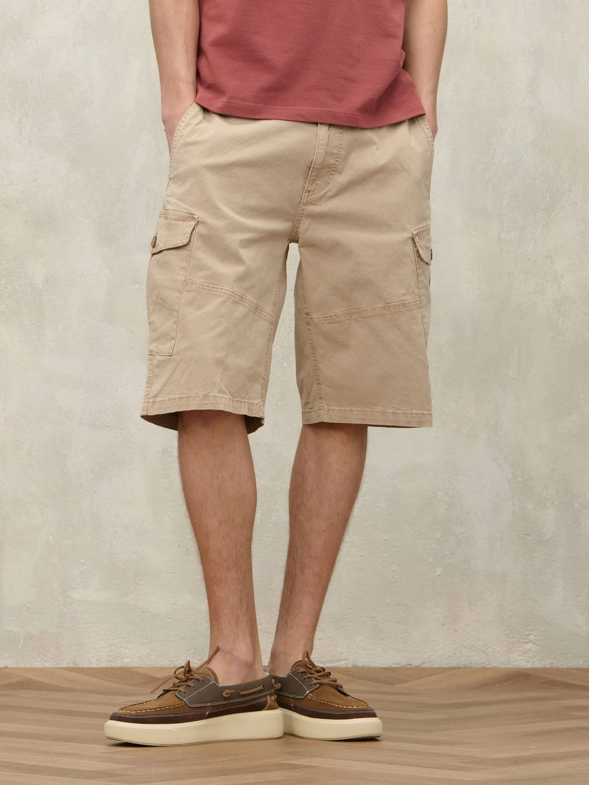 BLAUER Pantalone Uomo NEAL 99CBLUP04004 007493 327 BEIGE NATURALE