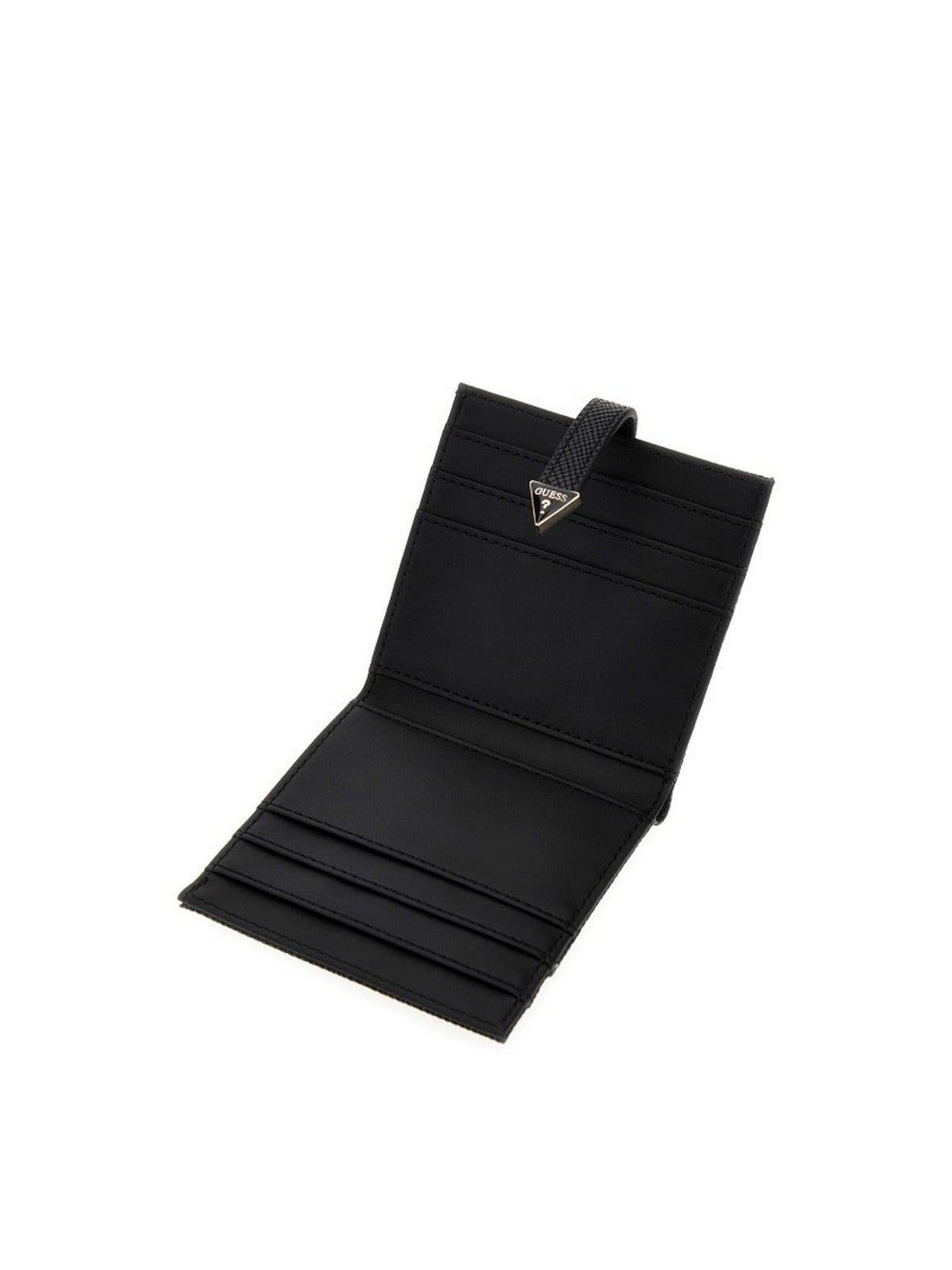 GUESS Portafoglio Donna Laurel Slg Card & Co SWZG85 00152 BLA Nero gioboutiqueweb