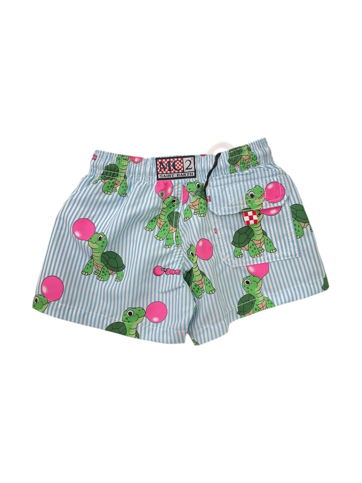 MC2 SAINT BARTH Costume da bagno Bambini e ragazzi JEAN 02201L BIG BABOL TURTLE STRIPES 30