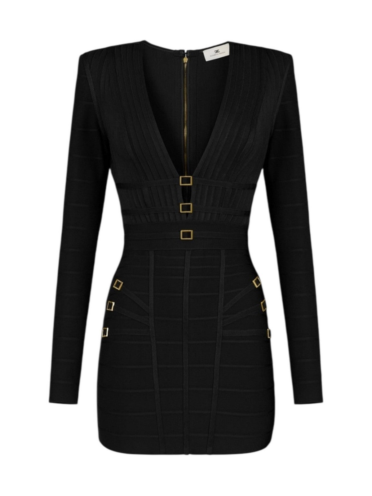 ELISABETTA FRANCHI Abito Donna AM23D62E2 110 Nero gioboutiqueweb