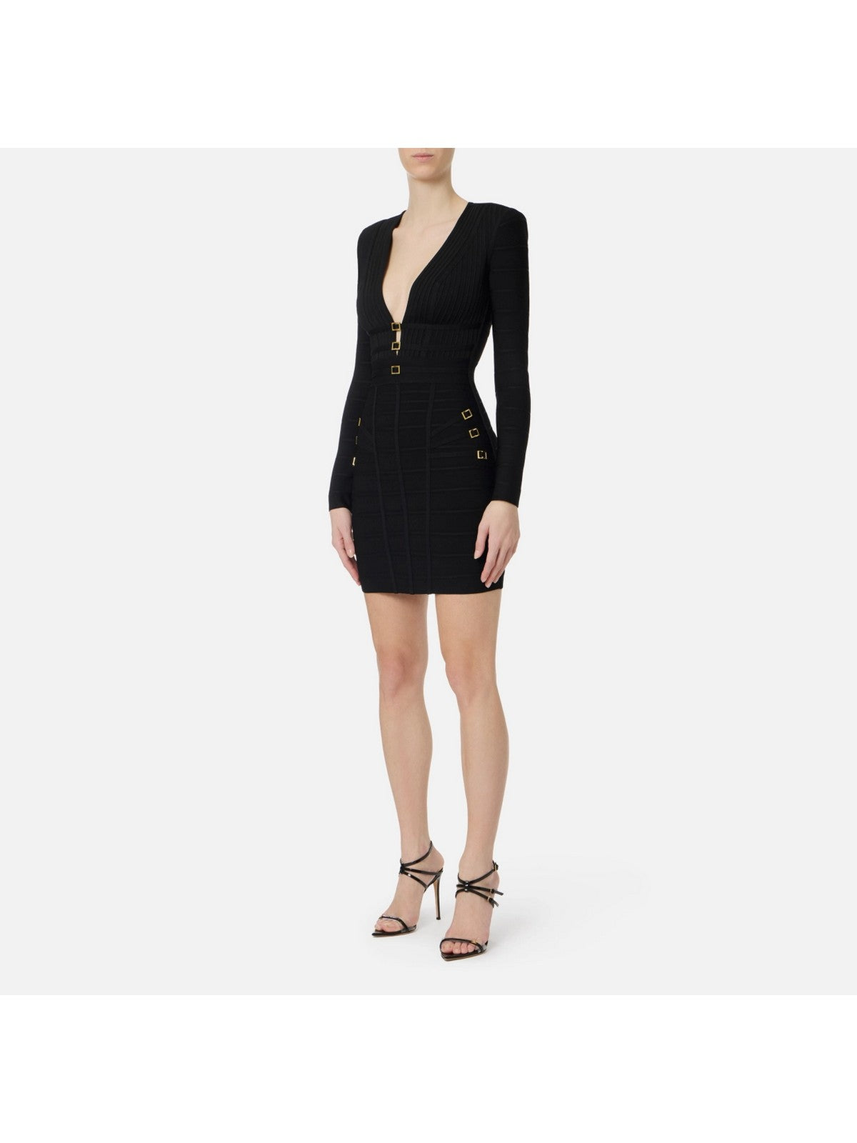 ELISABETTA FRANCHI Abito Donna AM23D62E2 110 Nero gioboutiqueweb