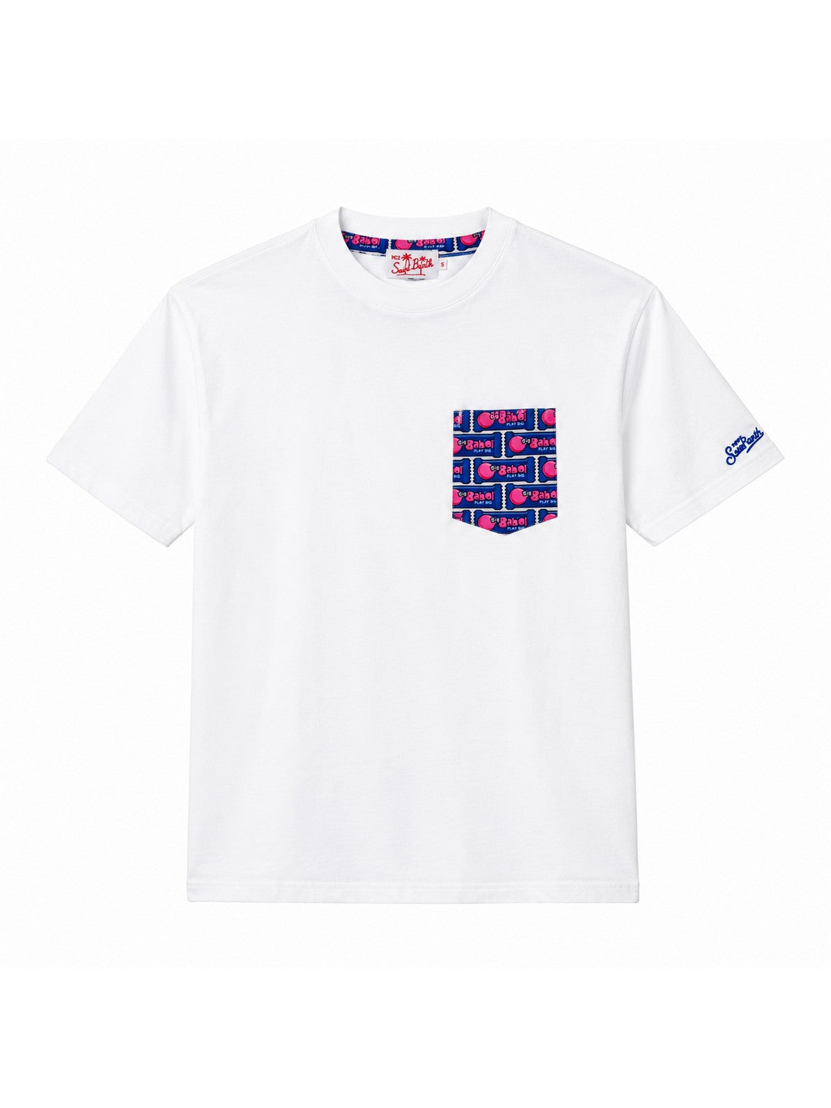 MC2 SAINT BARTH T-Shirt e Polo Uomo BLANCHE 03810F 01N BIG BABOL 61