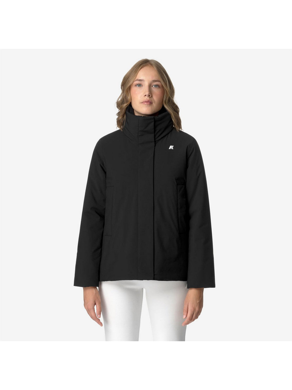 K-WAY Giubbino Donna MARLETTE ST WARM K7125KW USY Nero gioboutiqueweb