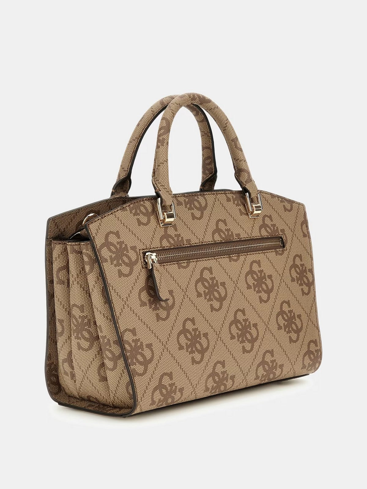 GUESS Borsa Donna QUEENSLAND LUXURY SATCHEL HWOS96 55060 LTL LATTE LOGO