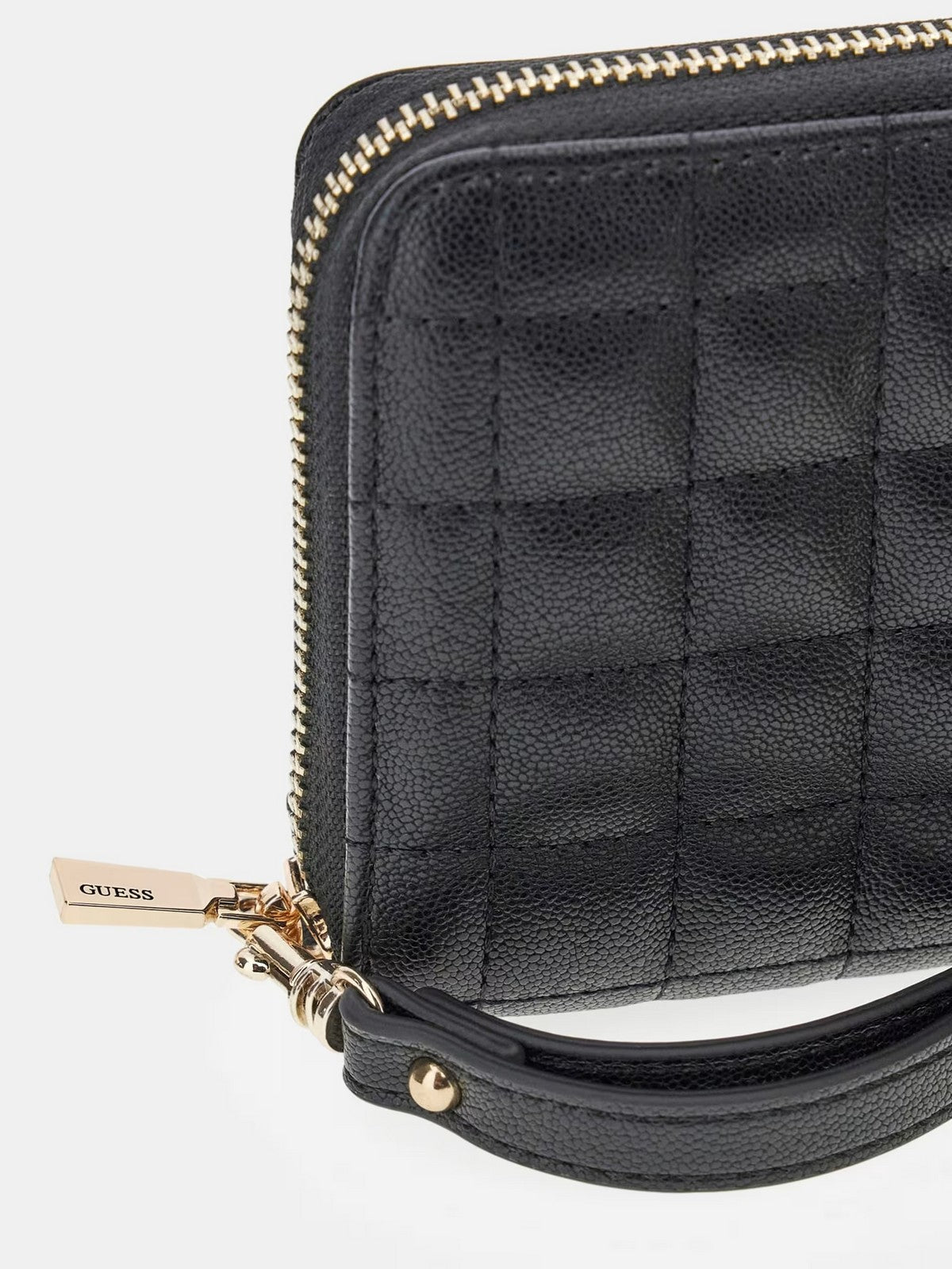 GUESS Portafoglio Donna NADIRA SLG LARGE ZIP AROUND SWQG84 24146 BLA BLACK