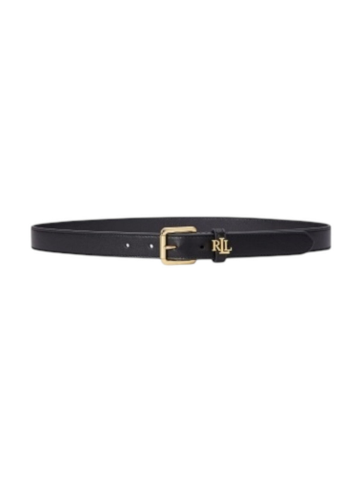 LAUREN RALPH LAUREN Cintura Donna LGO KPPER 25-BELT-SKINNY 412968763 001 BLACK gioboutiqueweb