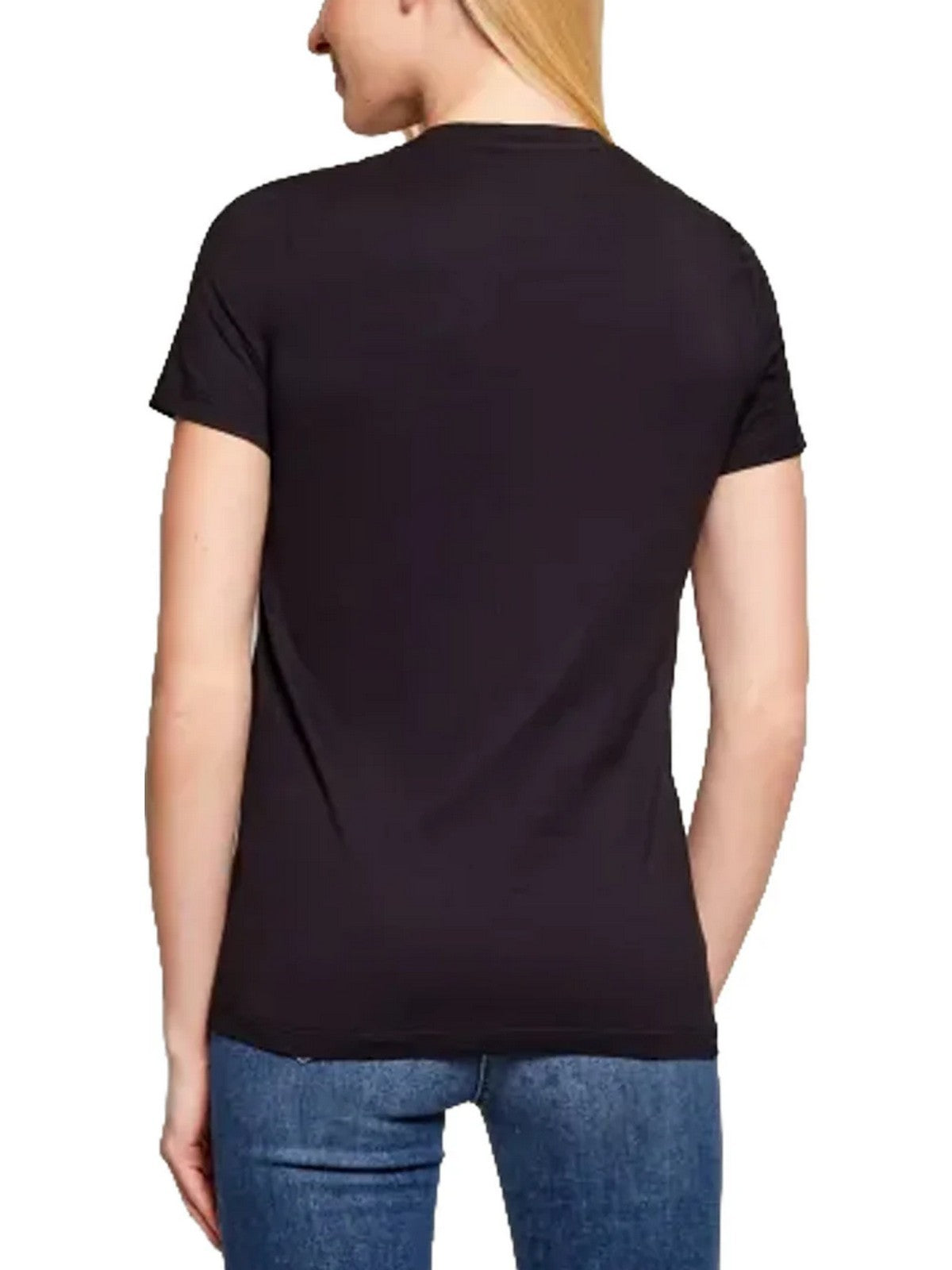 ELISABETTA FRANCHI T-shirt Donna MA71G61E2 110 Nero gioboutiqueweb