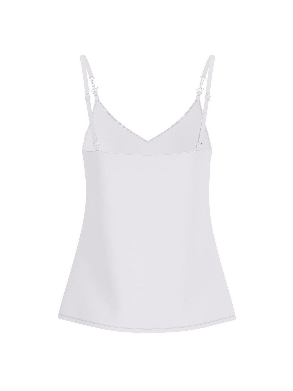 GUESS Top Donna NEW SL CAROLINE LOGO TANK W6GH30 W1845 G011 PURE WHITE gioboutiqueweb