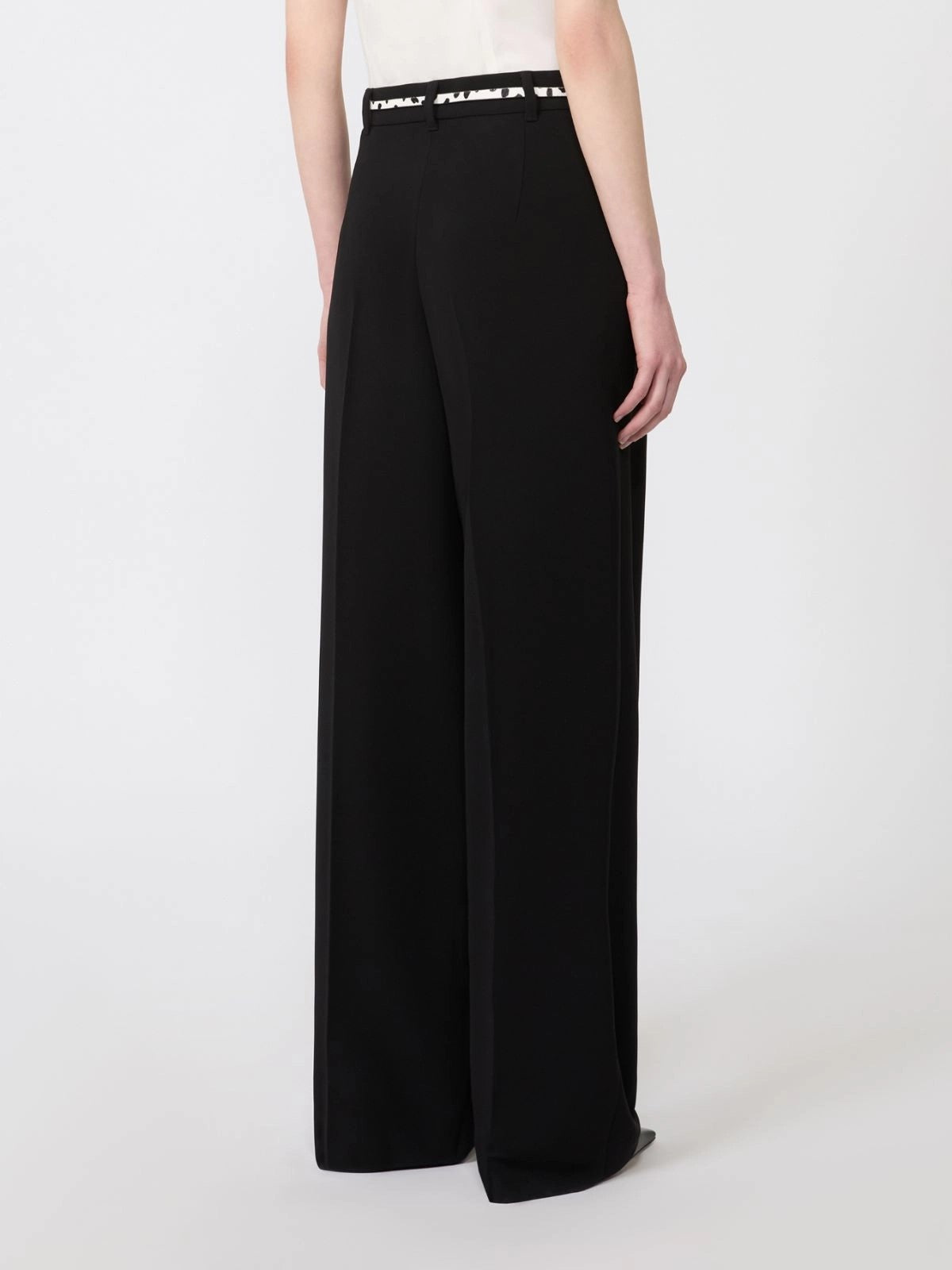 MAX MARA STUDIO Pantalone Donna MSTCORVINO 2616131015600 001 Nero gioboutiqueweb