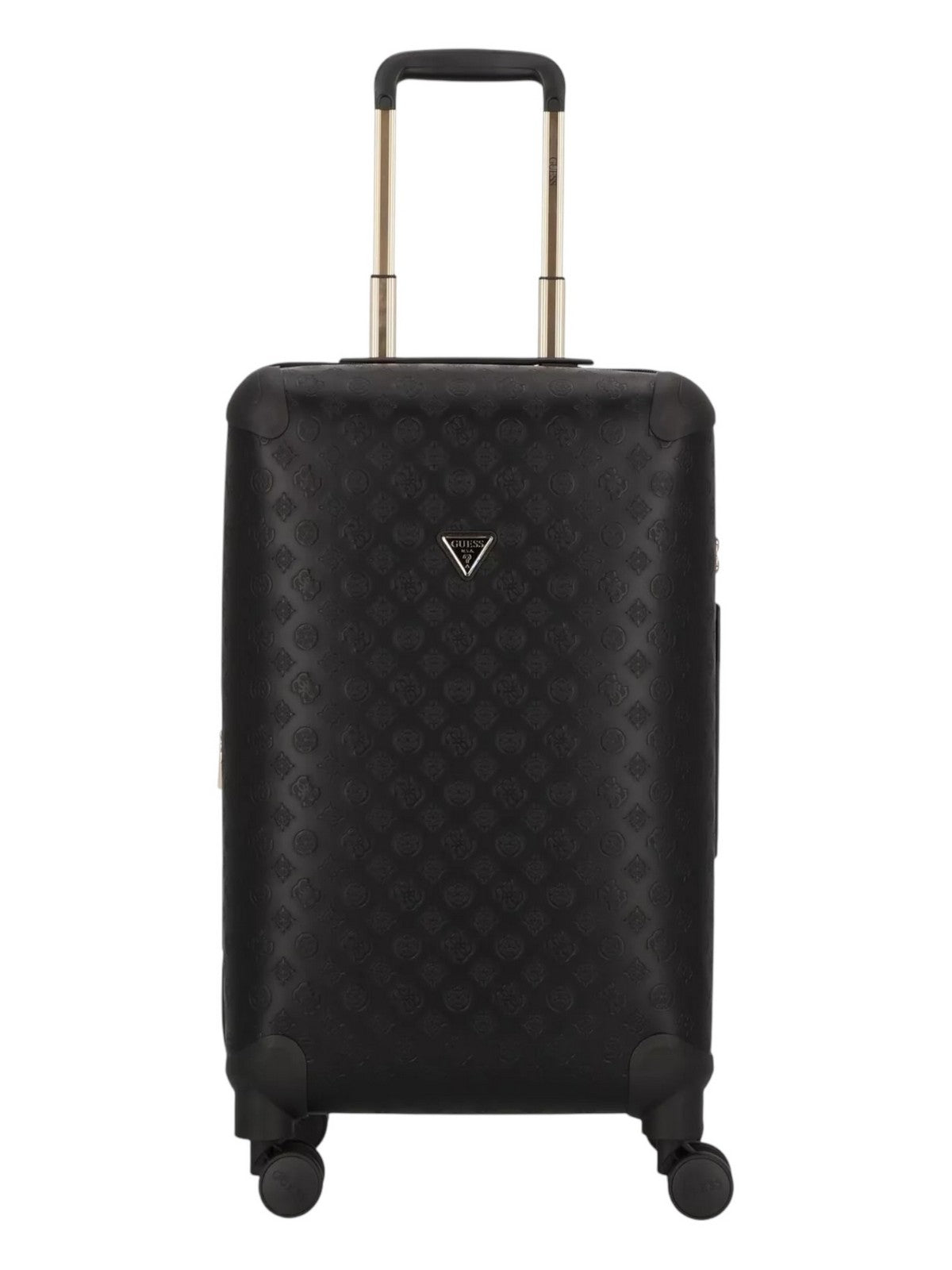 GUESS Valigia e Trolley Donna WILDER 22 IN 8-WHEELER TWK745 29820 BLA Nero gioboutiqueweb