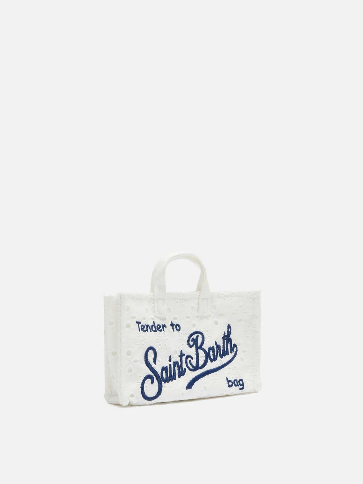 MC2 SAINT BARTH Pochette Donna PHONE BAG SANGALLO 00238L COTTON MINI FLOWERS EMBRY 01 EMB