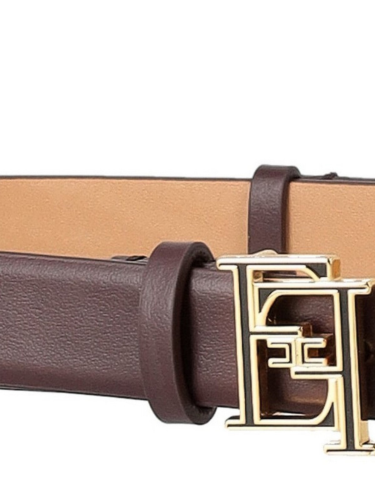ELISABETTA FRANCHI Cintura Donna CT92S61E2 644 CACAO gioboutiqueweb