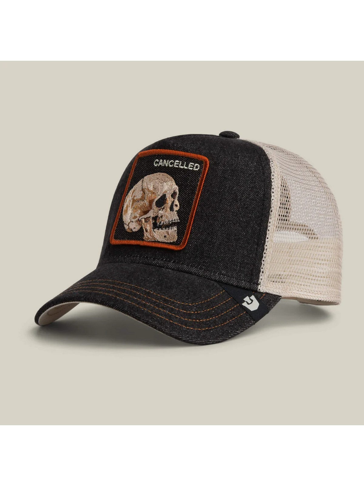 GOORIN BROS Cappello Uomo DENIM SKULL 101-2959 DEN DARK DENIM