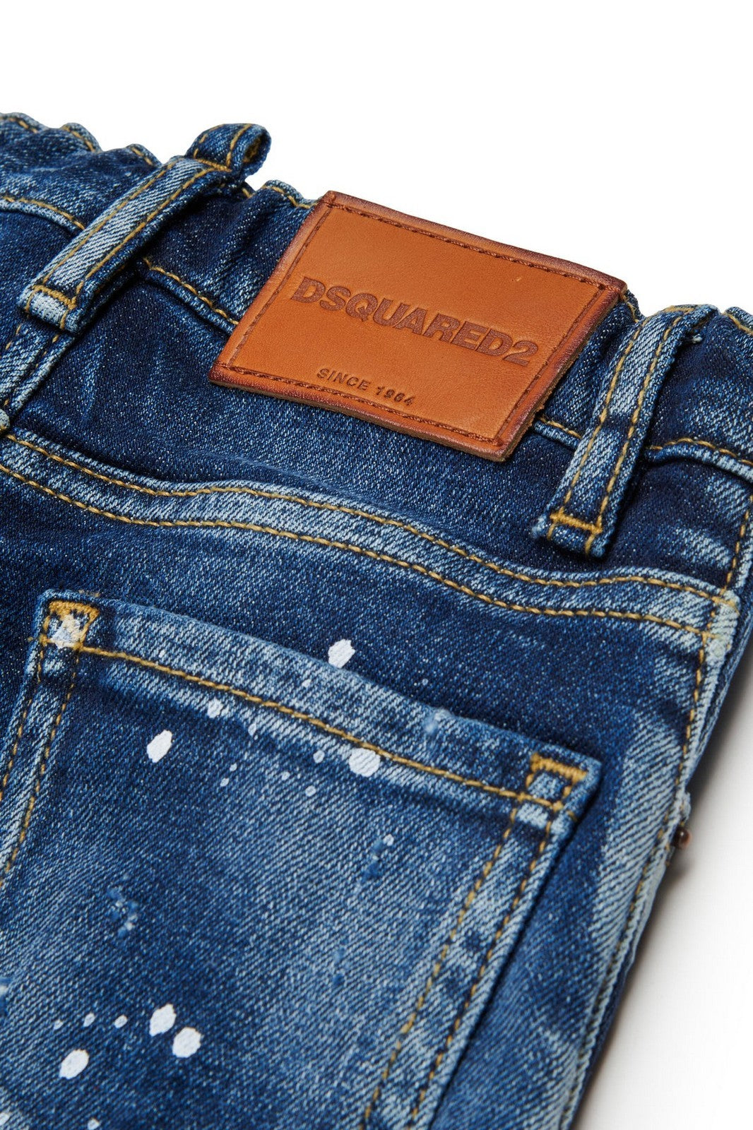 DSQUARED2 KIDS Jeans Unisex bambino DQ01TC D0AFU DQ01 BLUE DENIM gioboutiqueweb