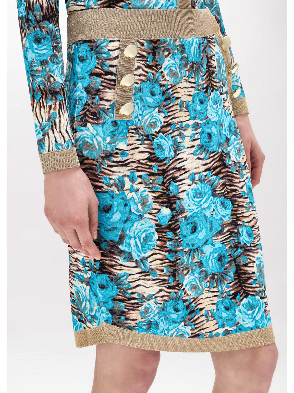 Blugirl Woman Skirt Ra4008Ma65E N9208 Blue