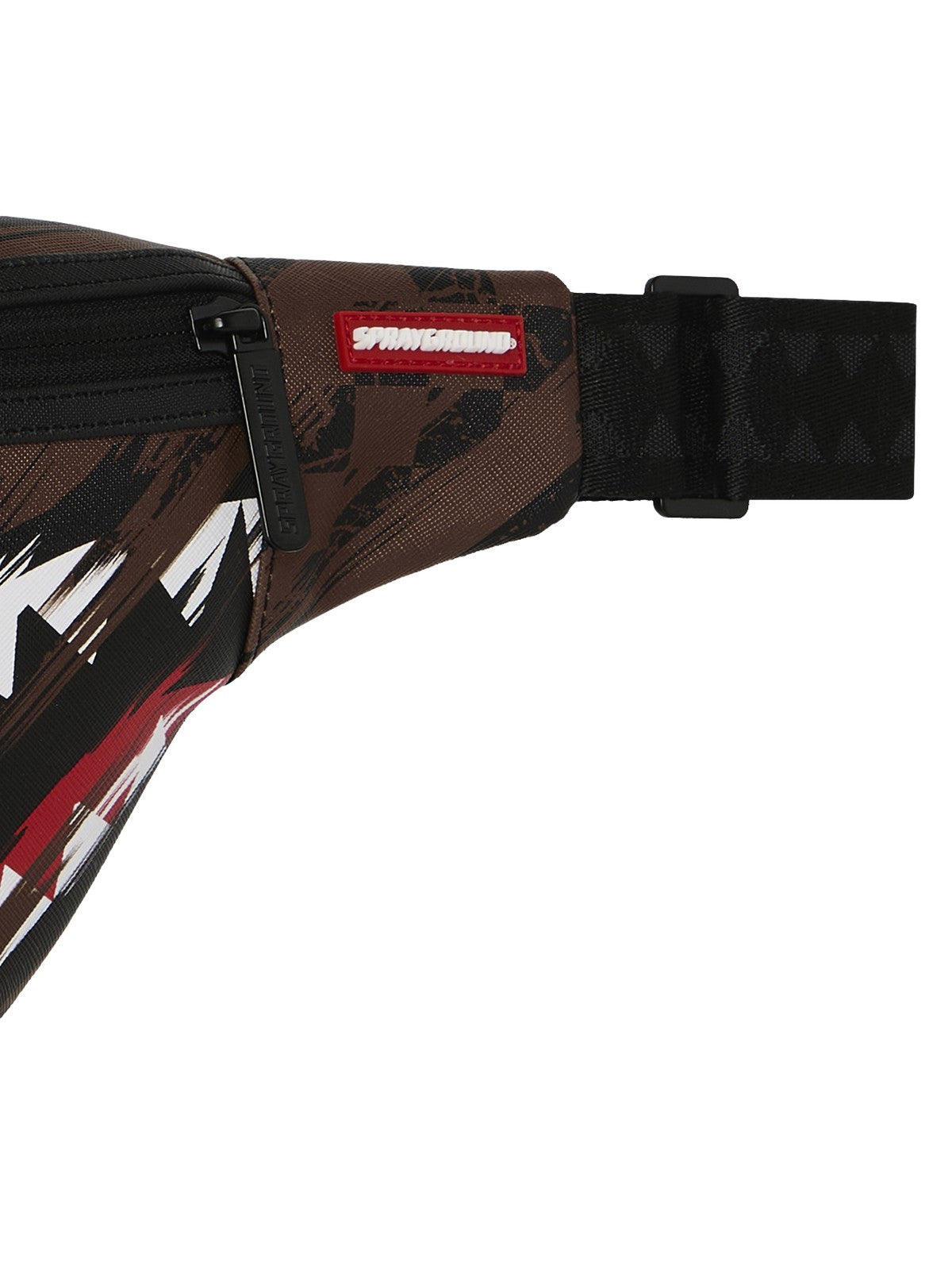 SPRAYGROUND Marsupio Unisex adulto SMEARED GRUNGE SAVVY CROSSBODY 910B8972NSZ Marrone
