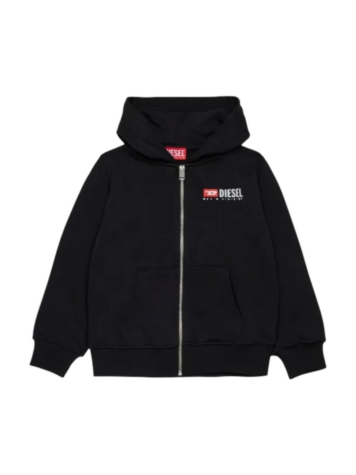DIESEL Felpa Bambini e ragazzi J02484 KYAZ3 K900 Nero