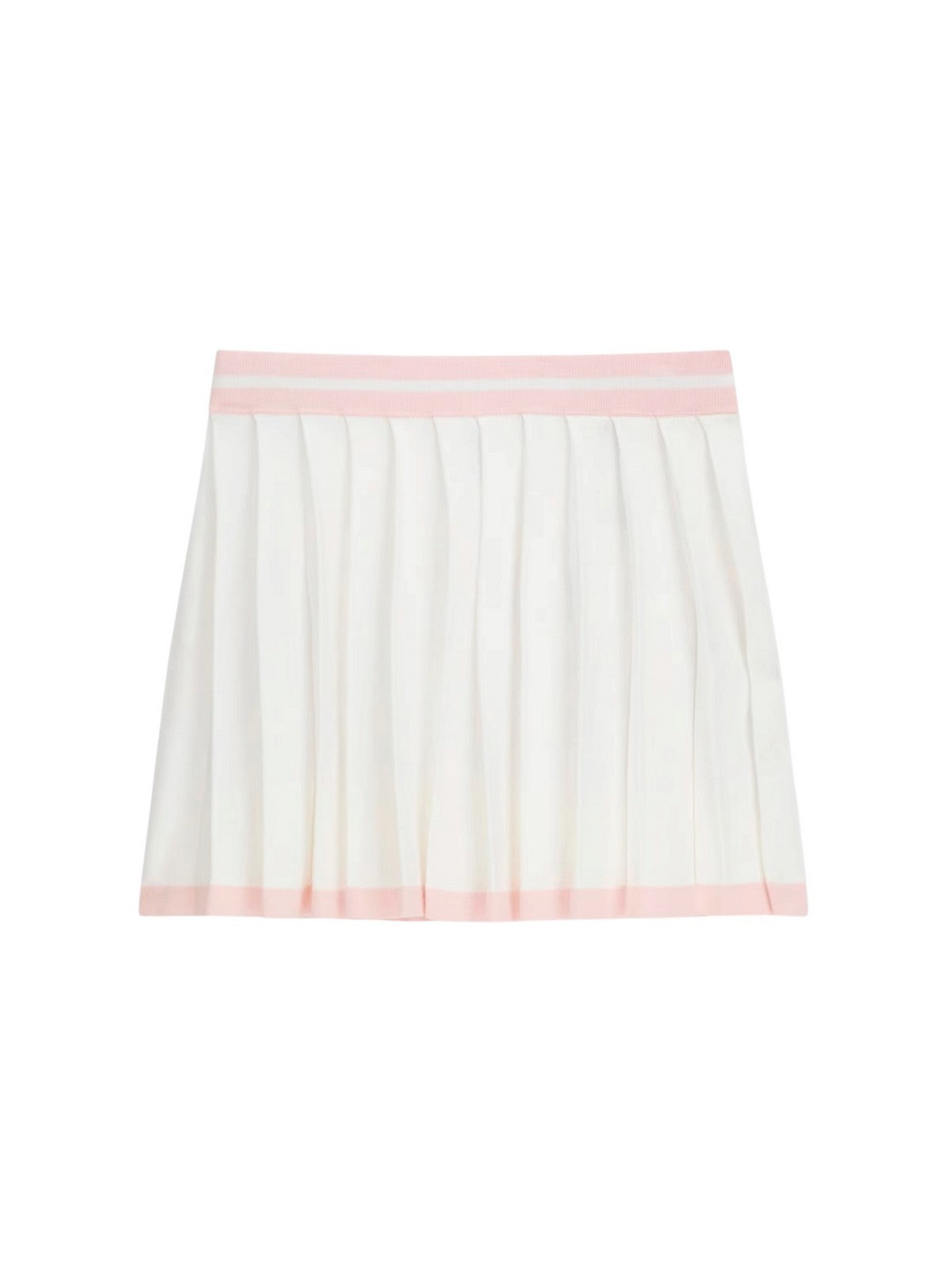 GUESS SPORT Gonna Donna GABRY PLEATED SKIRT SWTR V6GD04 Z0649 A10F NEIGE WHITE gioboutiqueweb
