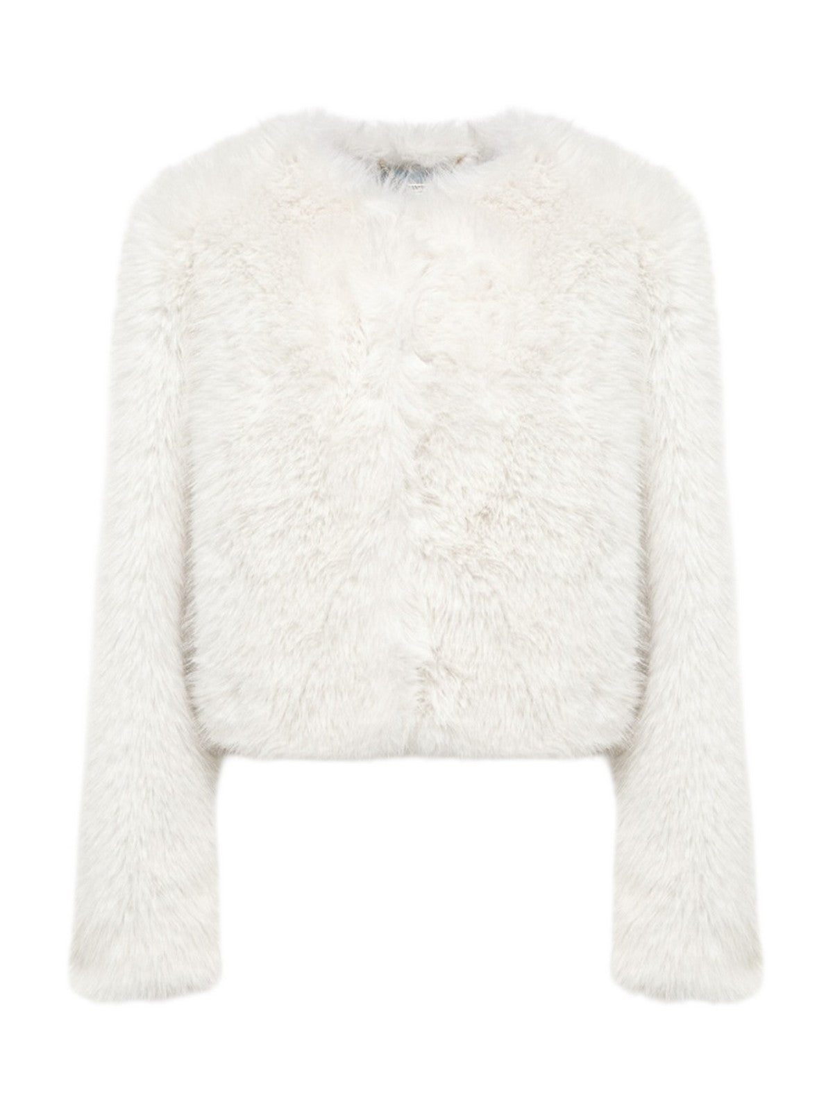 BLUGIRL Pelliccia Donna RF5212E1088 14300 CHALK gioboutiqueweb