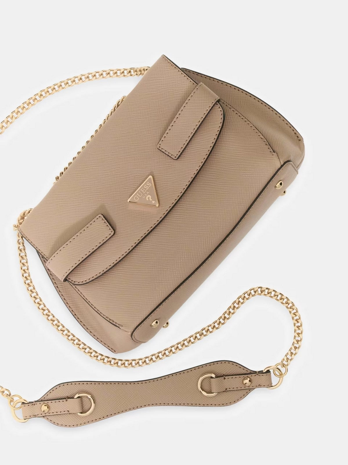 GUESS Borsa Donna SERENOVA CNVRTBLE XBODY FLAP HWZG80 91210 PLC PALE MOCHA