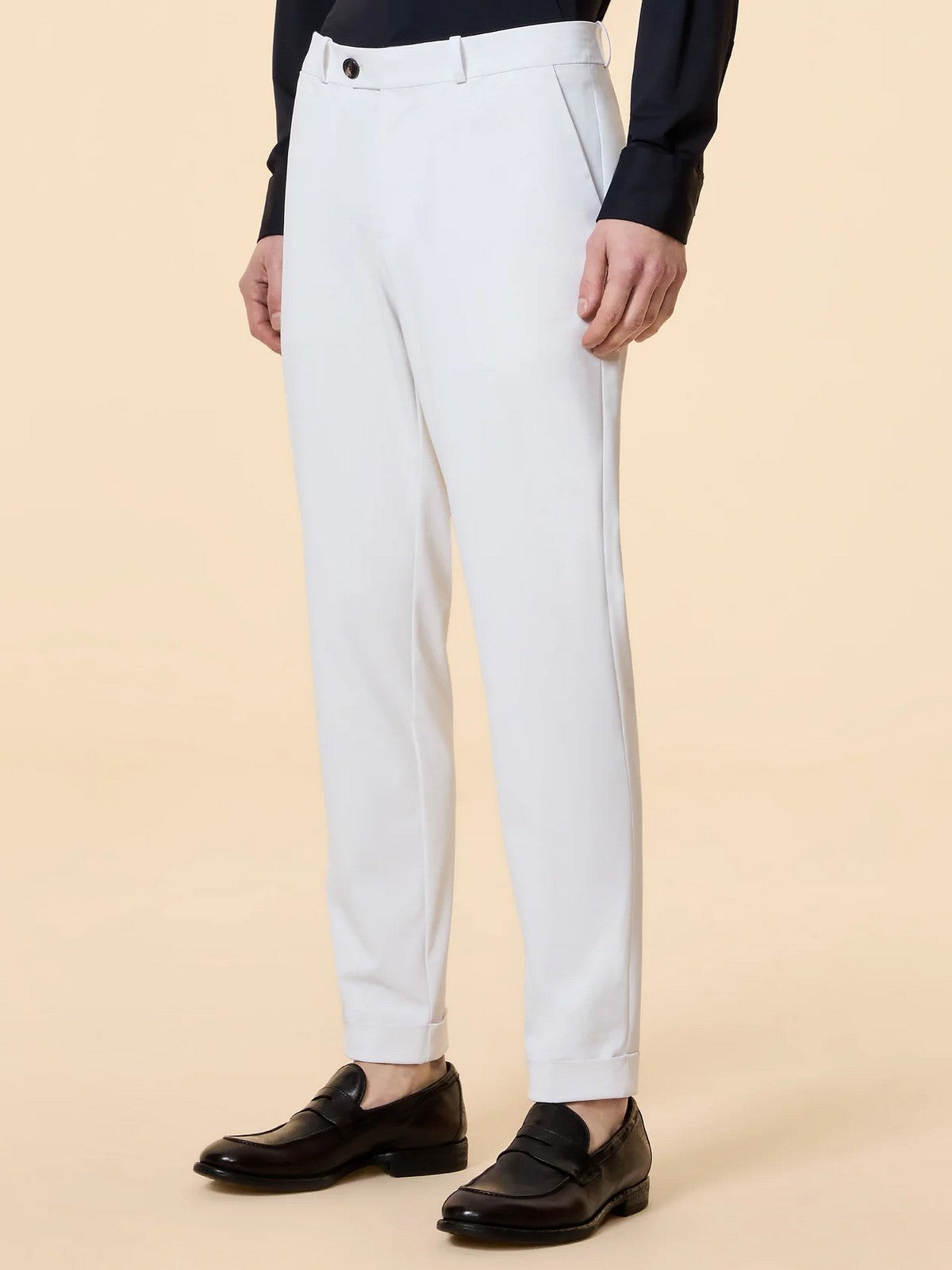 RRD Pantalone Uomo 26300 09 09 WHITE gioboutiqueweb