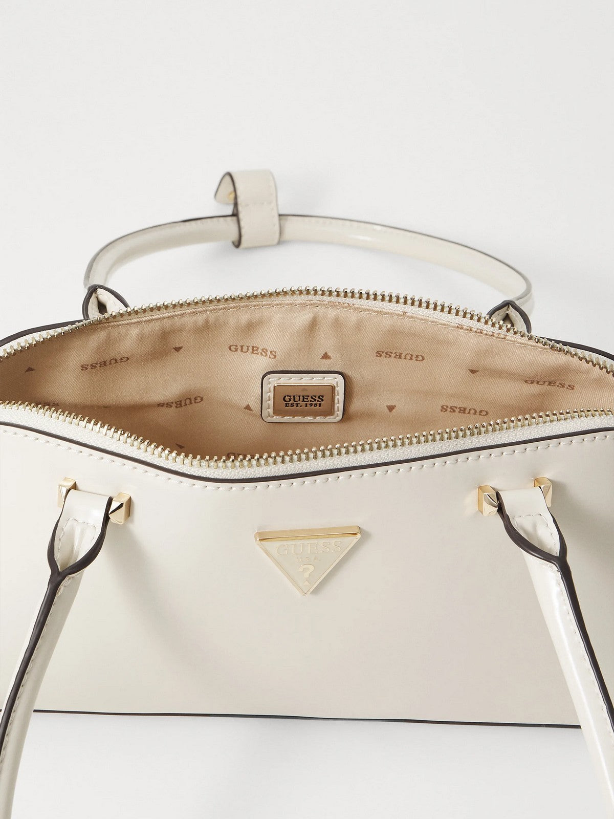GUESS Borsa Donna ARNELA SHOULDER SATCHEL HWNG94 96080 BON Avorio gioboutiqueweb