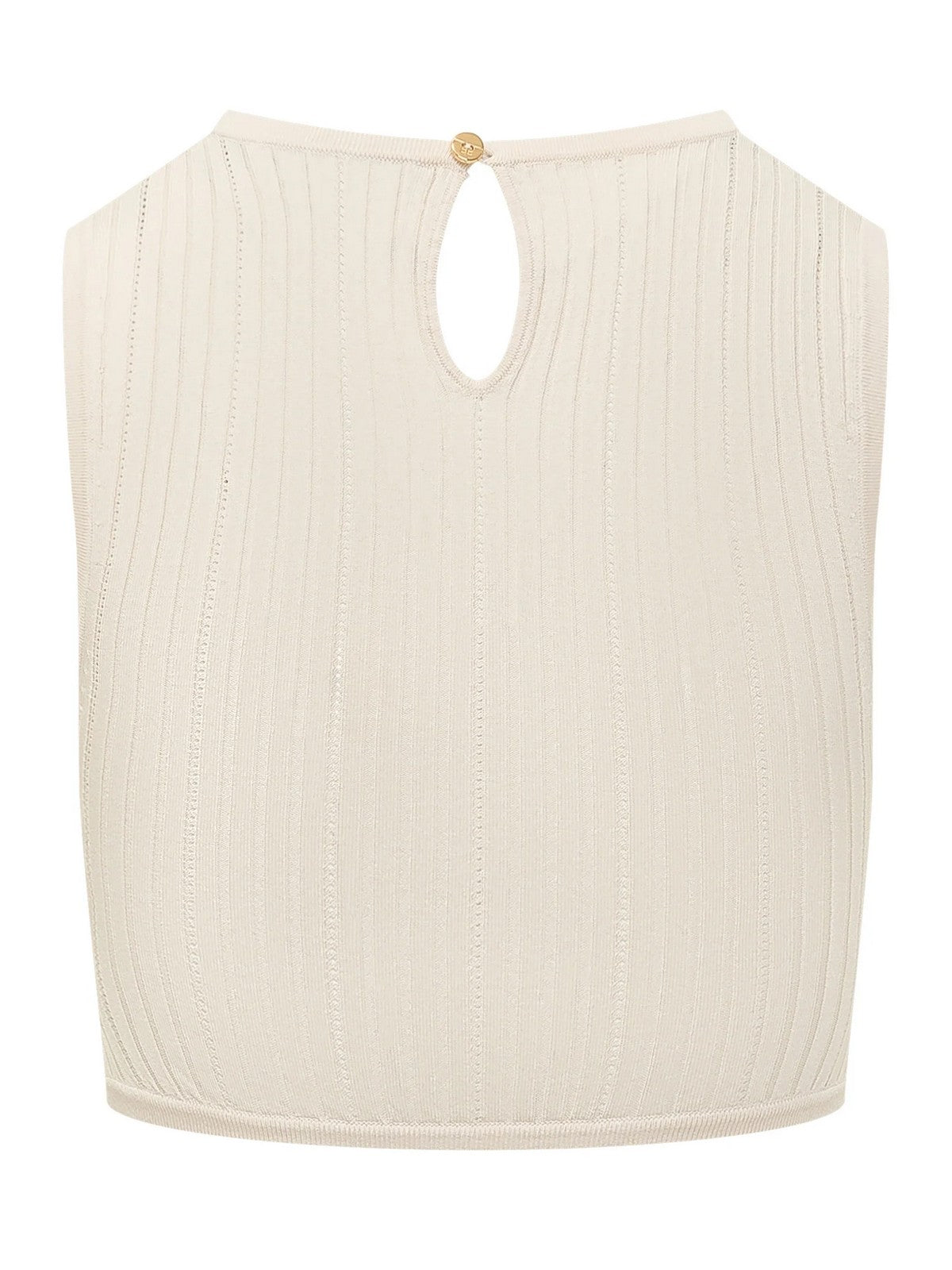 ELISABETTA FRANCHI Top Donna TK76S61E2 193 BURRO gioboutiqueweb